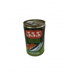 Sardines in tomato 155 gr 555