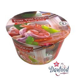 Noodle soup Tom Yum Goong...