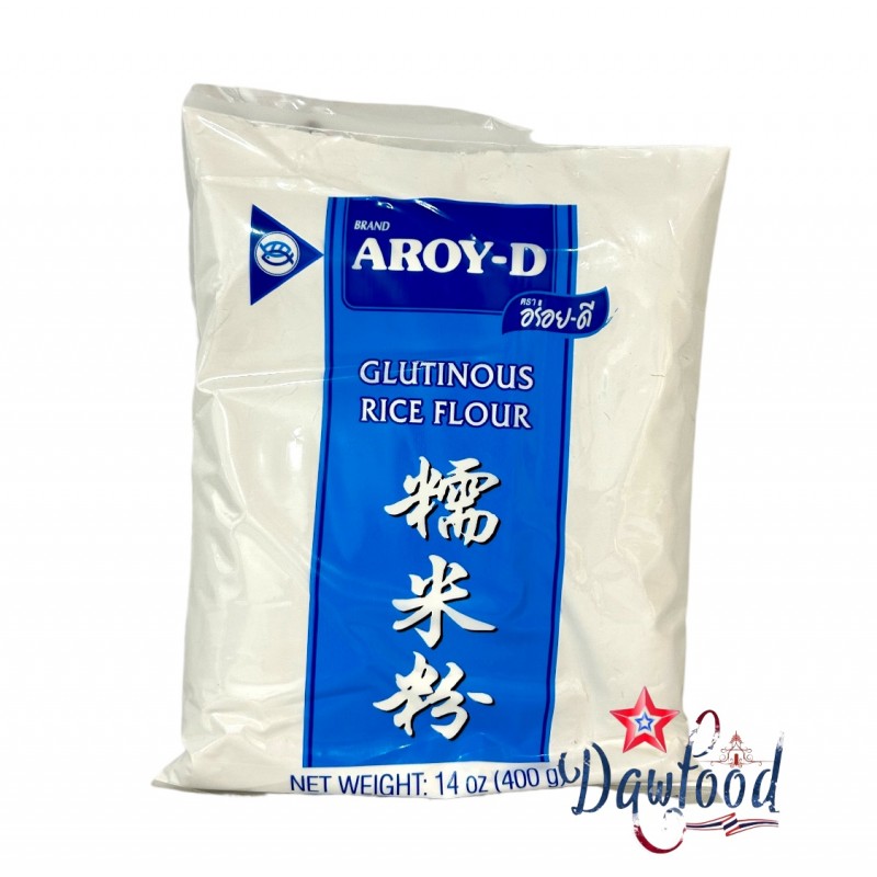 Farine de riz gluant 400 gr Aroy-D
