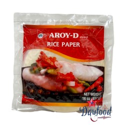 Rice paper 22 cm 454 gr Aroy-D