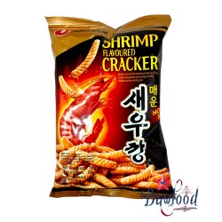 Spicy shrimp flavor cracker...