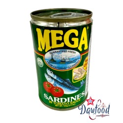 Sardines in tomato 155 gr MEGA