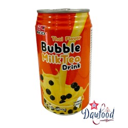 Bubble milk tea drink thai...
